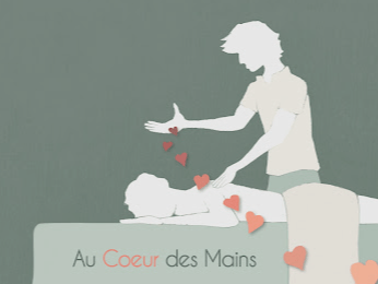 logo au coeur des mains