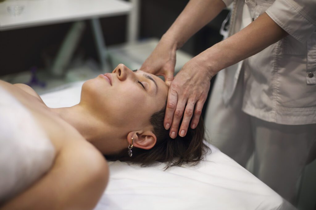 massage du visage
