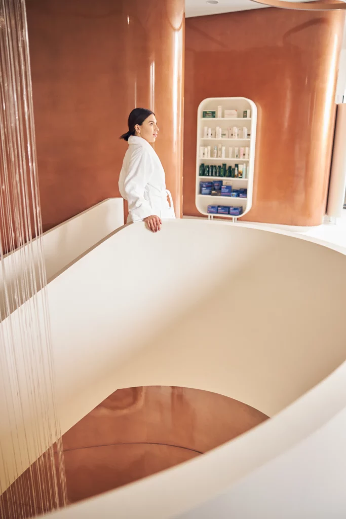 faible activité dans un spa