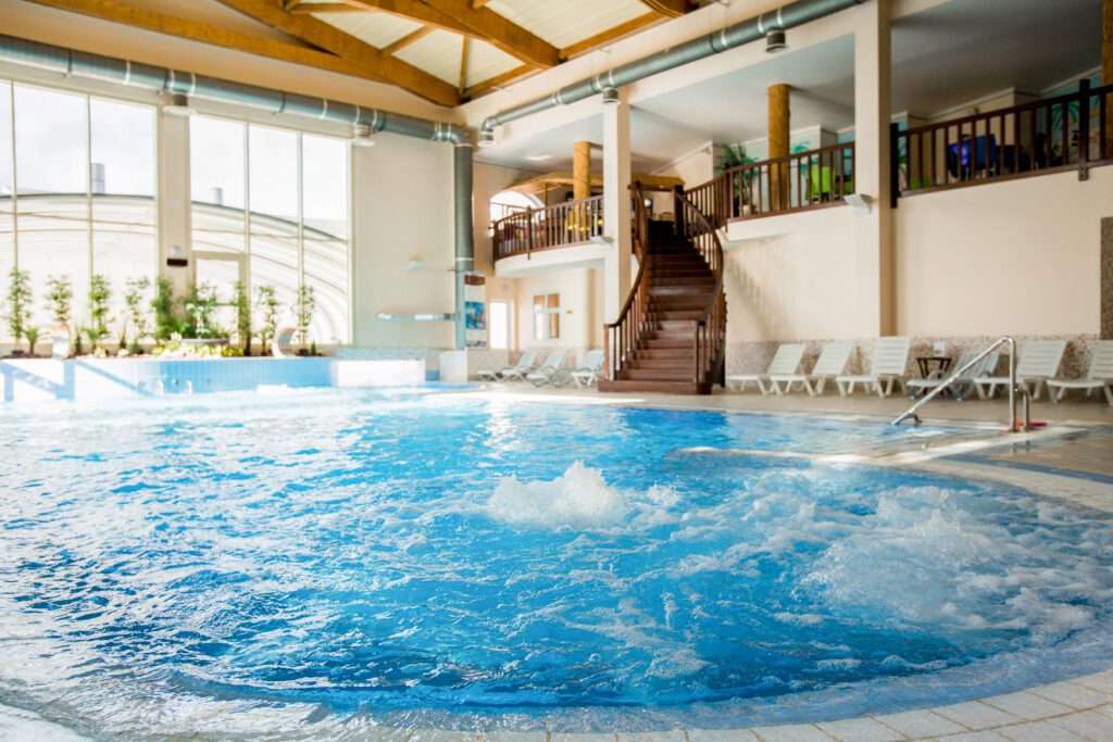 Intérieur d'un hôtel spa