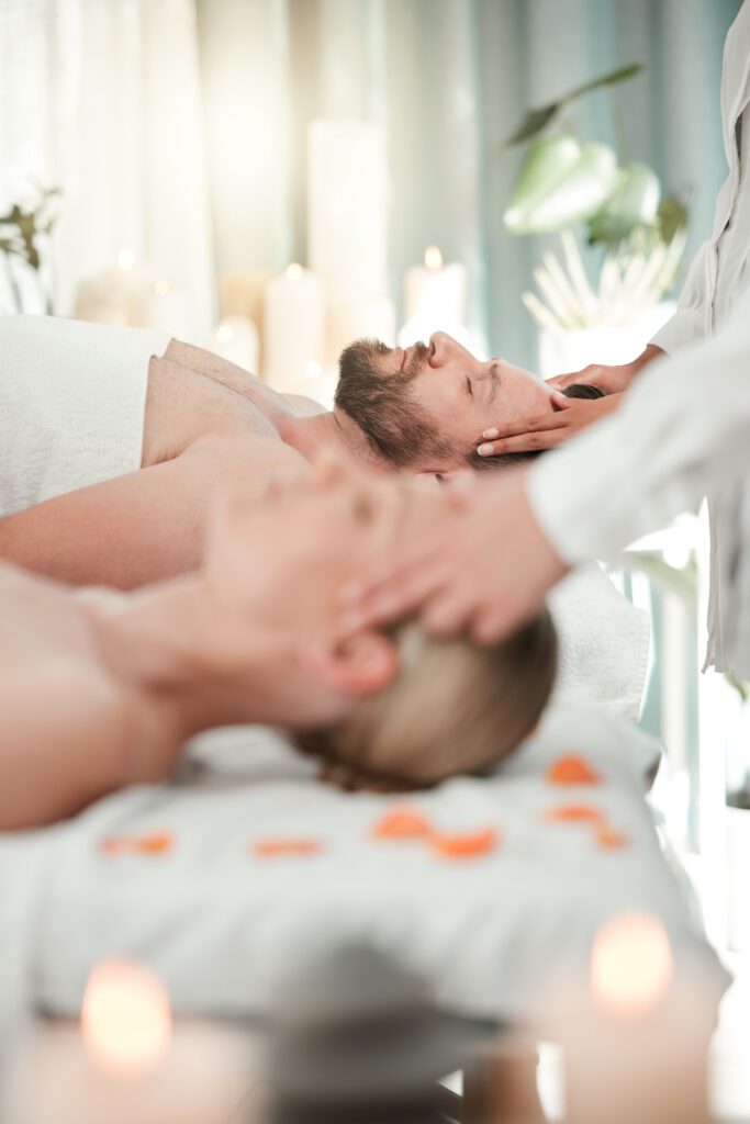 recevoir un massage