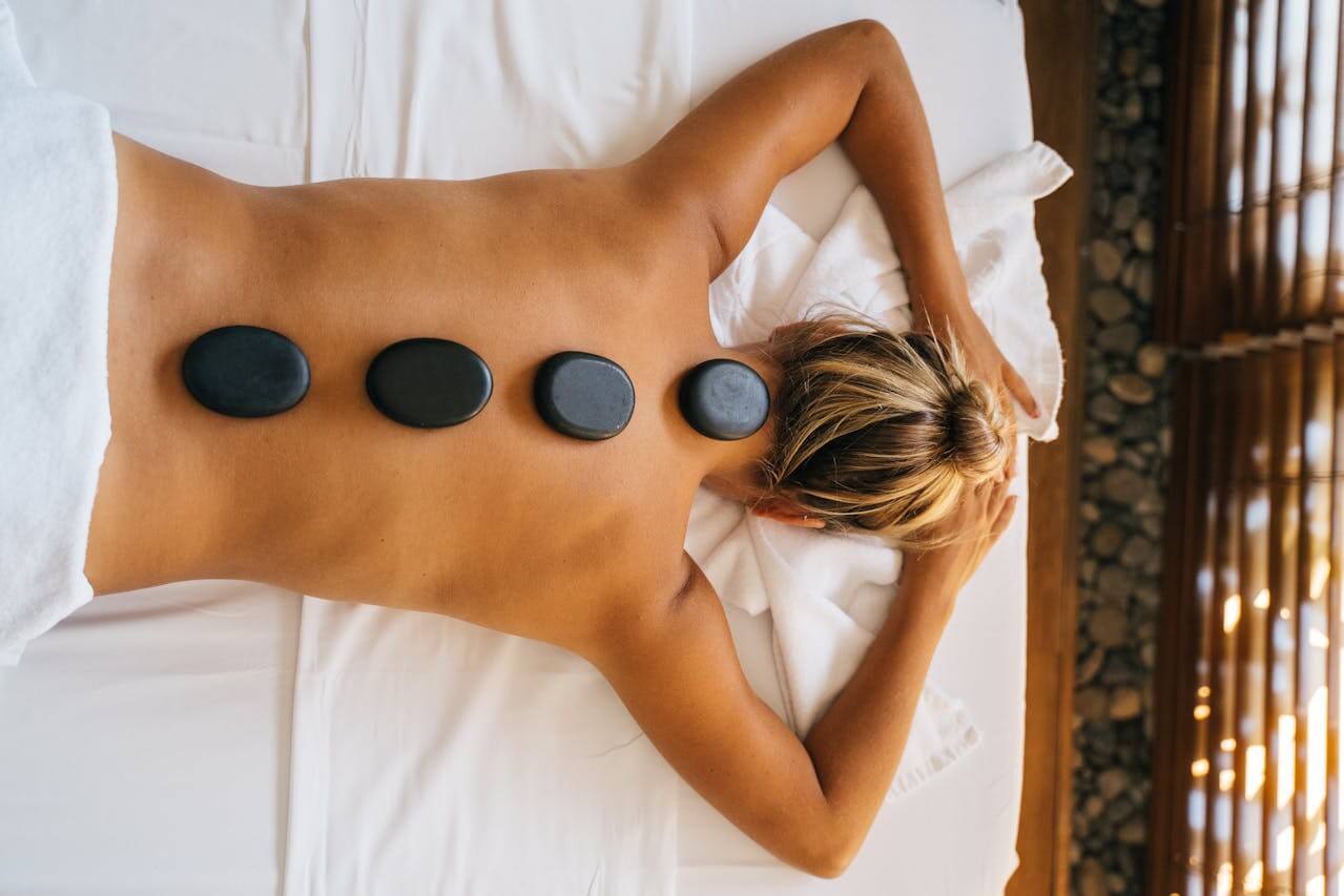 pierres de massage en basalte