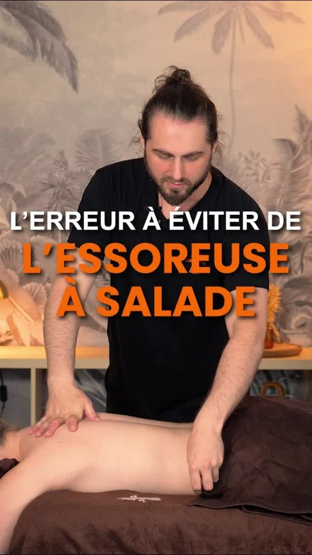 ❌ Aujourd’hui, David (onirya__) vous montre les erreurs à ne pas faire lors du geste de l’essoreuse à salade 🌀Un classique du massage suédois deep… mais qu’on voit souvent mal réalisé 😬Prenez le temps d’observer et de corriger vos gestes 🧠#temana #ecoledemassage #massagesuedois #massagedeep #essoreuseasalade #erreurmassage #gestemassage #formationmassage #massagebienetre #apprentimasseur📩 contact@temana.fr
📞 05 61 84 42 44
🌐 temana.fr
