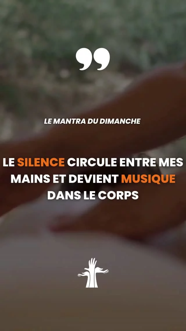 🎶 « Le silence circule entre mes mains et devient musique dans le corps » 🎶

Cette phrase résonne particulièrement avec l’art du massage… Chaque geste, chaque pression devient une mélodie subtile qui apaise, libère et redonne de l’harmonie. 🌿

Le massage, c’est transformer le silence en une expérience sensorielle où le corps retrouve équilibre et bien-être. ✨

#massage #temana #mantradudimanche  #bienetre #formationmassage #soinbienetre #relaxation #harmonie #equilibre